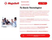 Tablet Screenshot of e-megasoft.com